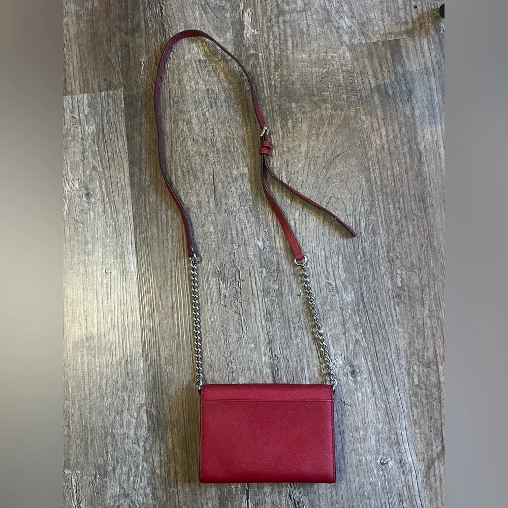FINAL PRICE Michael Kors Red Crossbody Purse